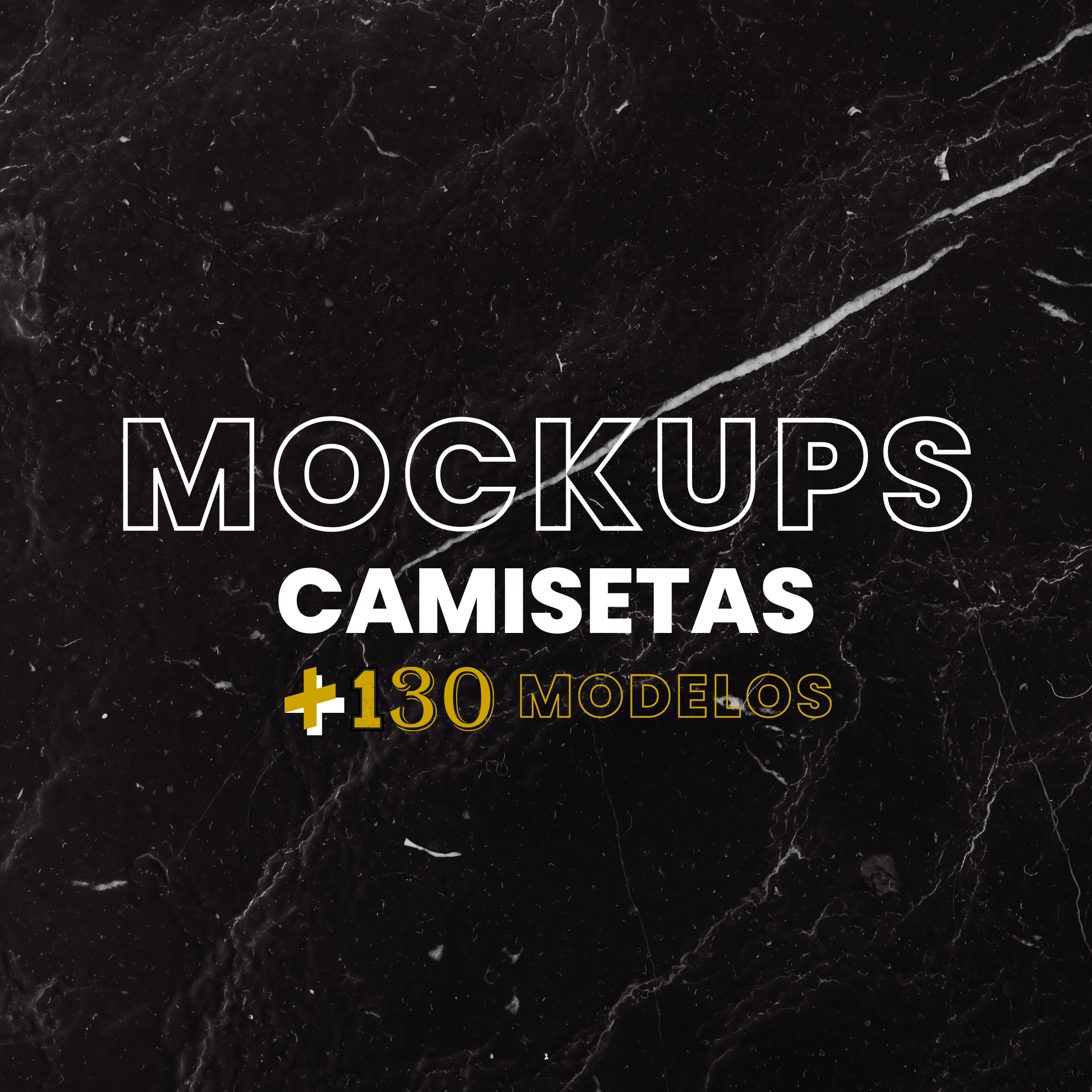 MOCKUPS +130 CAMISETAS
